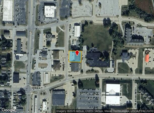  1601 Plaza Pl, Muscatine, IA Parcel Map