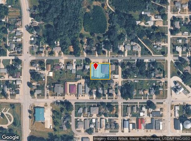 1725 Park St, Blair, NE Parcel Map