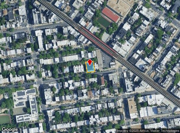 1075 Lafayette Ave, Brooklyn, NY Parcel Map
