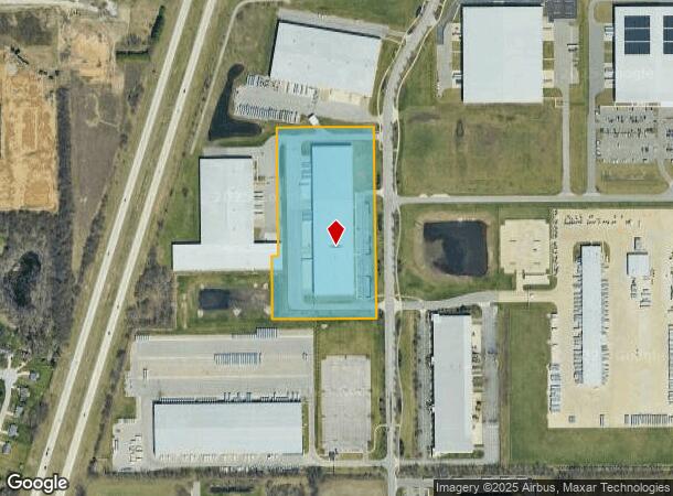 5231 Dylan Dr, South Bend, IN Parcel Map