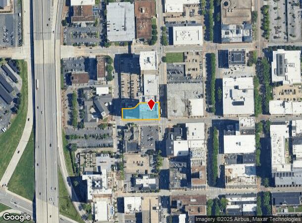  633 Chestnut St, Chattanooga, TN Parcel Map