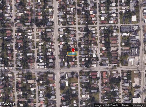 1317 Ne 1St Ave, Fort Lauderdale, FL Parcel Map