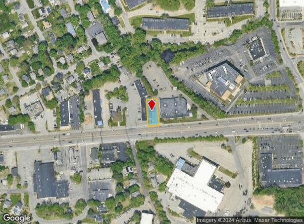  221 Worcester Rd, Framingham, MA Parcel Map