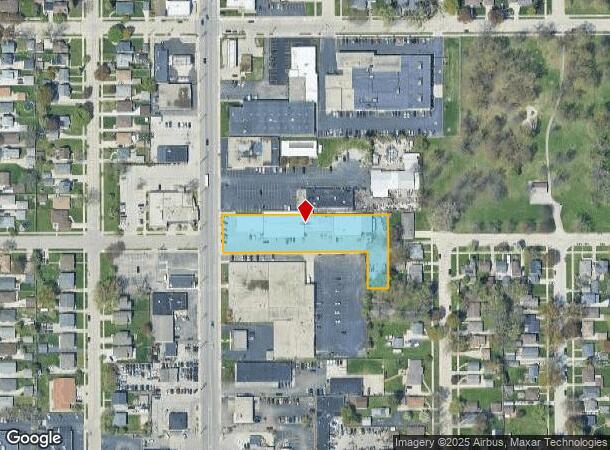  2711 Lathrop Ave, Racine, WI Parcel Map