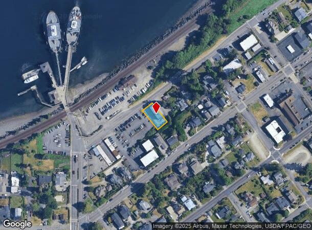 1414 Commercial St, Steilacoom, WA Parcel Map