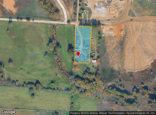  8858 Stewart Rd, Cross Roads, TX Parcel Map