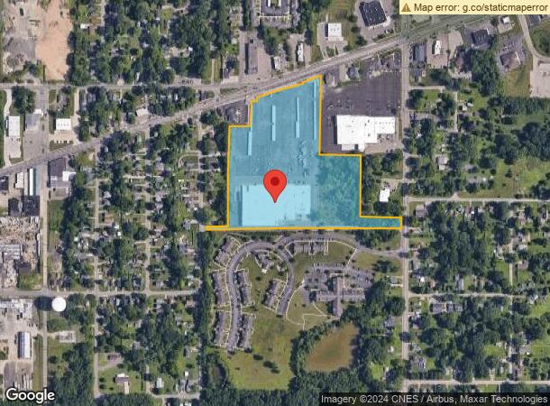  2925 E Michigan Ave, Jackson, MI Parcel Map