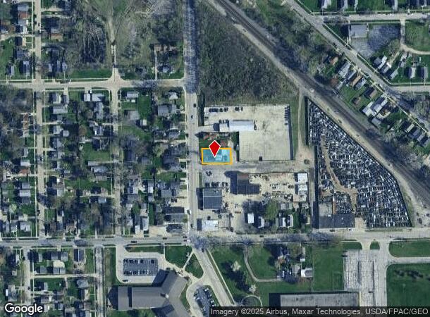 1527 E Broadway St, Toledo, OH Parcel Map
