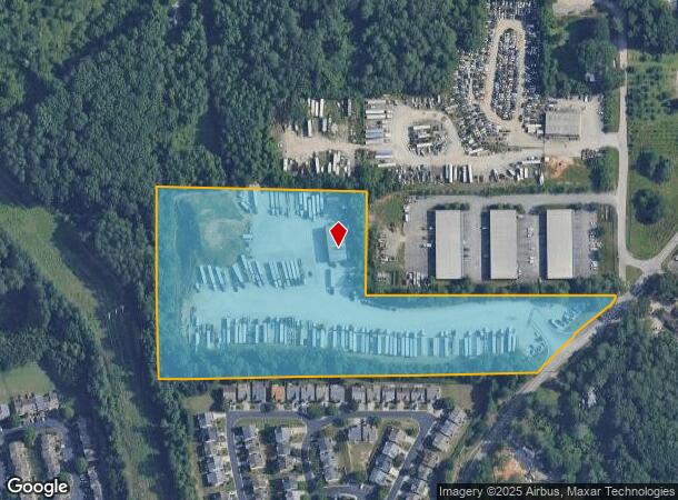  310 Tidwell Dr, Alpharetta, GA Parcel Map