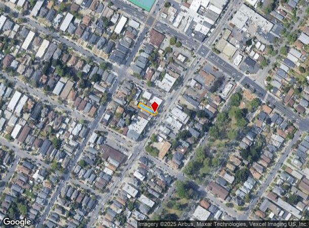 1221 Park St, Alameda, CA Parcel Map