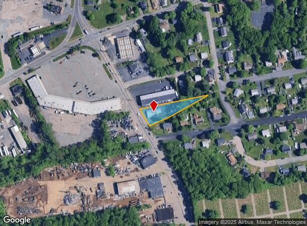  227 N Cary St, Brockton, MA Parcel Map