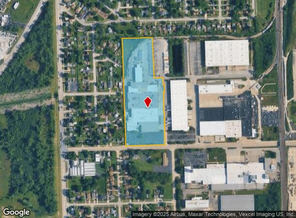  7830 W 71St St, Bridgeview, IL Parcel Map