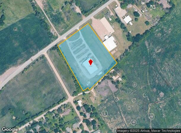 1901 E Ennis Ave, Ennis, TX Parcel Map