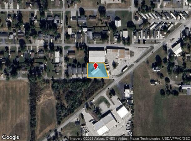  1522 Bliss Ave, Findlay, OH Parcel Map