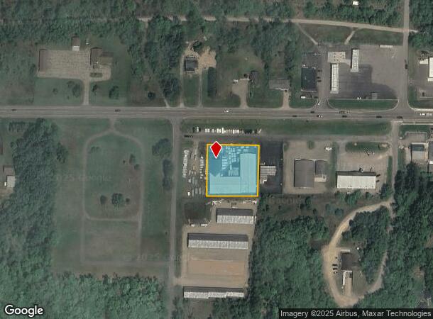 15491 Commercial Rd, Lakewood, WI Parcel Map