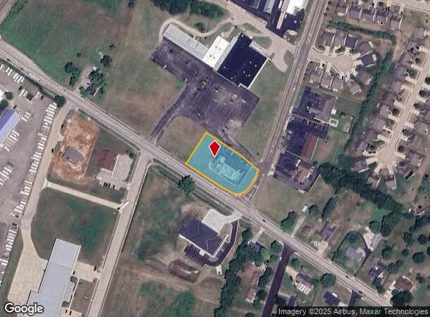  490 Central Ave, Franklin, OH Parcel Map