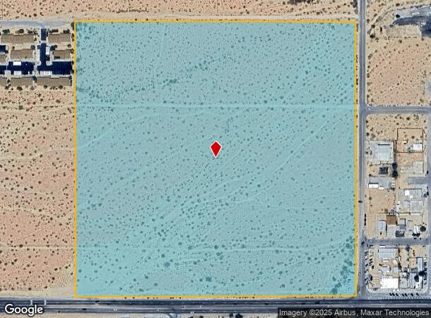  61500 29 Palms Hwy, Joshua Tree, CA Parcel Map
