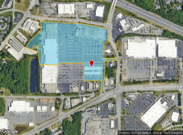  1216 Bridford Pkwy, Greensboro, NC Parcel Map