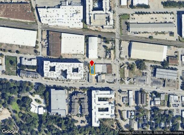  2419 Center St, Houston, TX Parcel Map