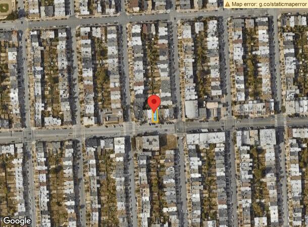  1824 Noriega St, San Francisco, CA Parcel Map