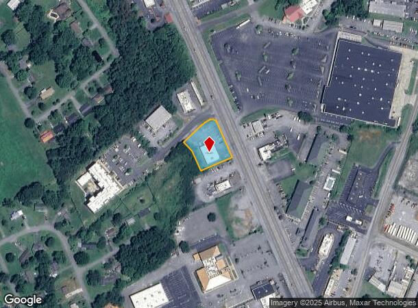 2617 N Roan St, Johnson City, TN Parcel Map