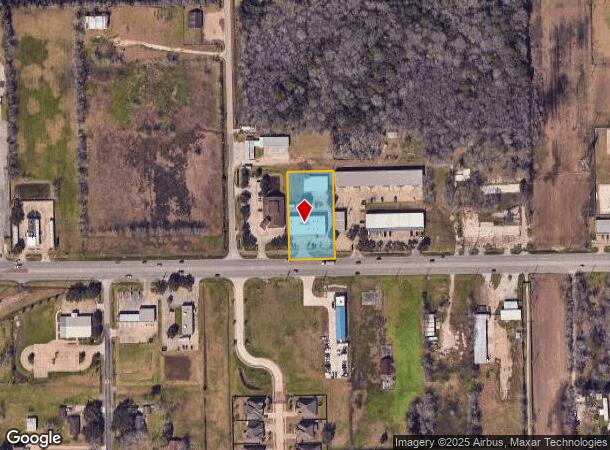 6905 Broadway St, Pearland, TX Parcel Map
