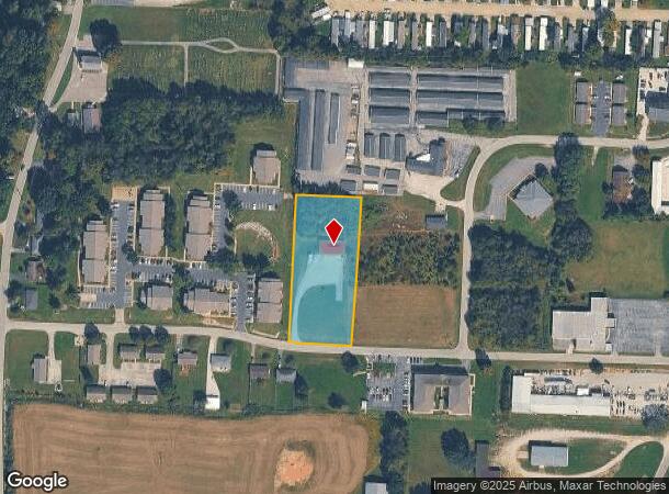  1100 Regina Ln Nw, Corydon, IN Parcel Map