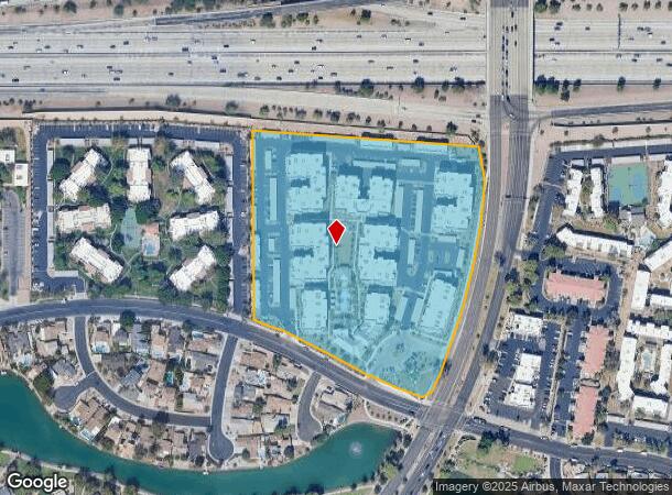  1666 S Dobson Rd, Mesa, AZ Parcel Map