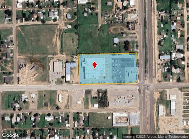  2403 N Columbia St, Plainview, TX Parcel Map