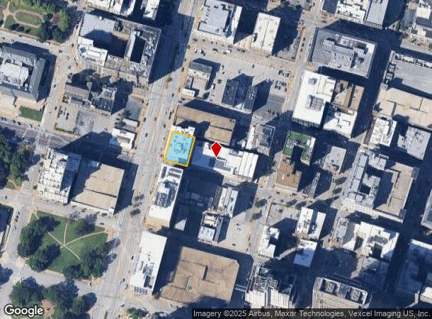 1139 Olive St, Saint Louis, MO Parcel Map