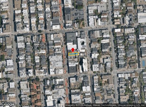 2447 Mission St, San Francisco, CA Parcel Map