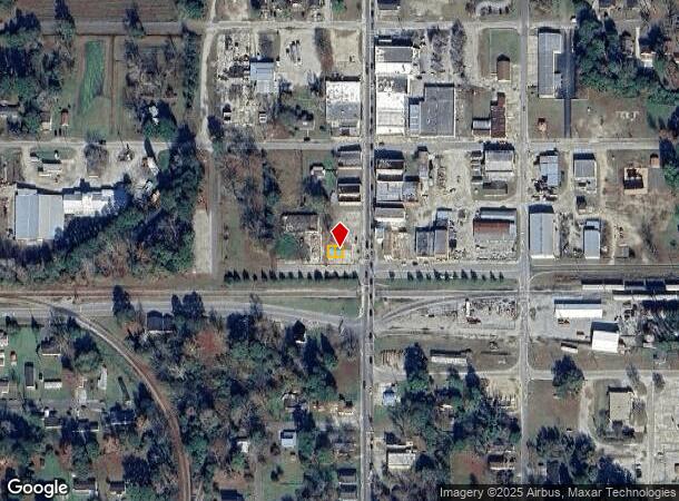106 W Railroad Ave, Chadbourn, NC Parcel Map
