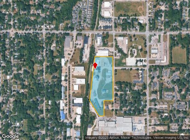  2001 Moodie Rd, Lawrence, KS Parcel Map