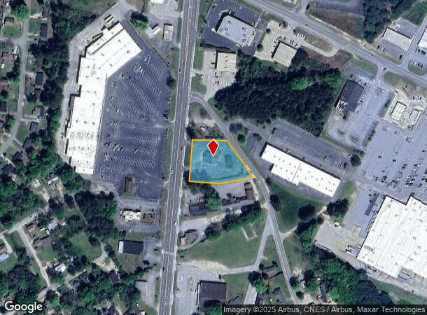 658 Main St, Thomson, GA Parcel Map