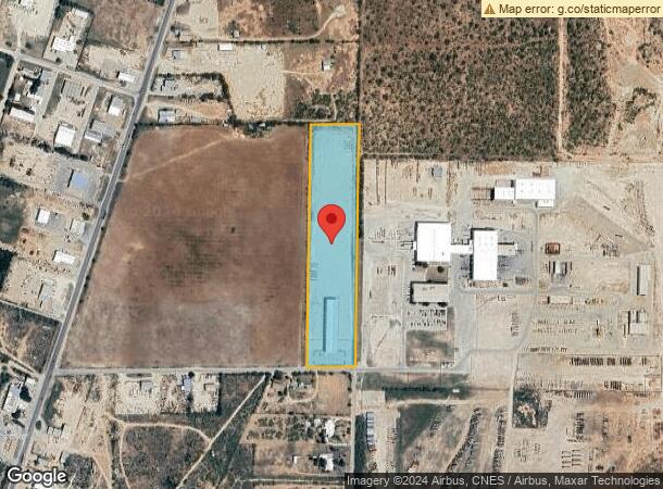  1182 Gas Plant Rd, San Angelo, TX Parcel Map