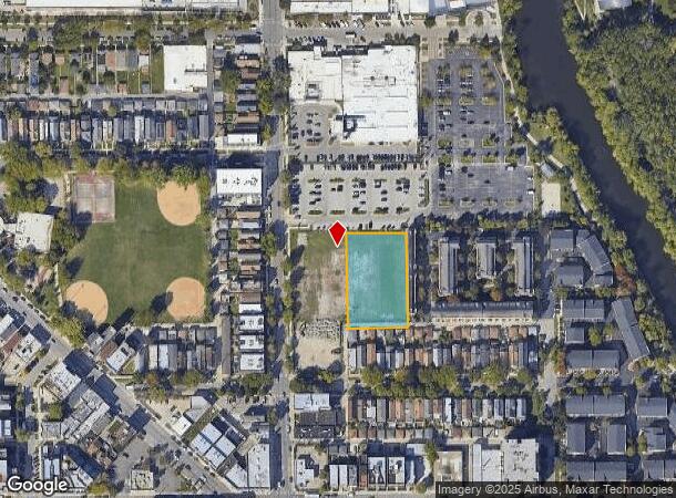  3251 N California Ave, Chicago, IL Parcel Map
