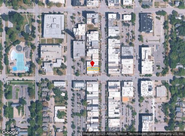 743 Massachusetts St, Lawrence, KS Parcel Map