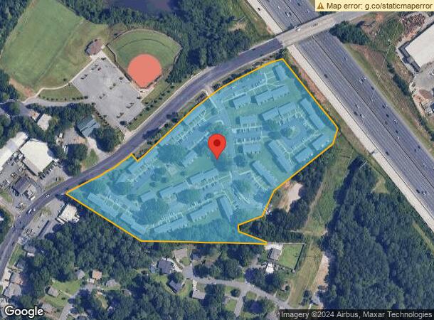  676 Horizon Pl, Marietta, GA Parcel Map