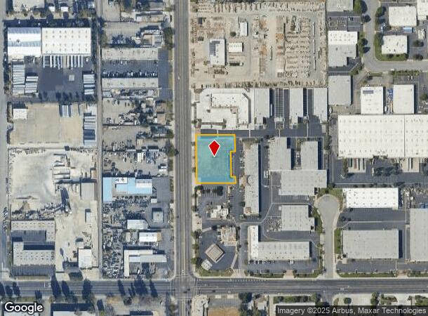 Central Ave, Chino, CA Parcel Map