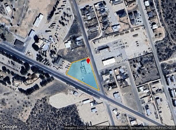  1600 N Main Ave, Monahans, TX Parcel Map