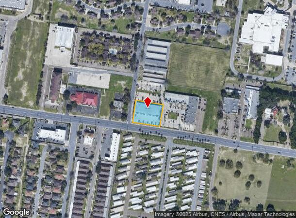  1032 E Sam Houston Blvd, Pharr, TX Parcel Map