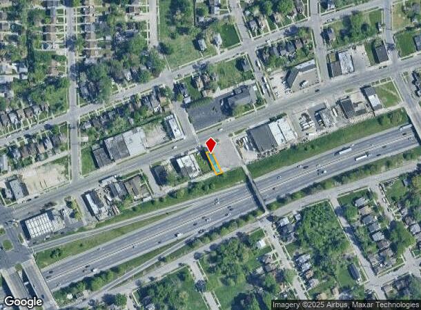 15144 Harper Ave, Detroit, MI Parcel Map
