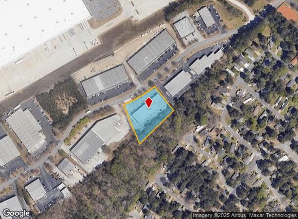  5017 Bristol Industrial Way, Buford, GA Parcel Map