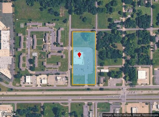  436 W Shawnee St, Muskogee, OK Parcel Map