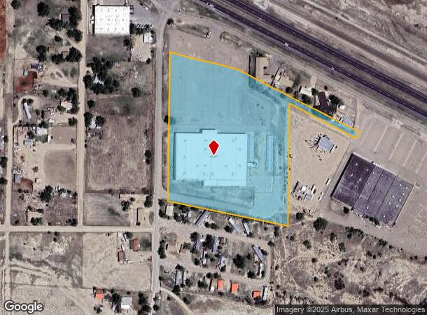  27332 Frontage Rd, La Junta, CO Parcel Map