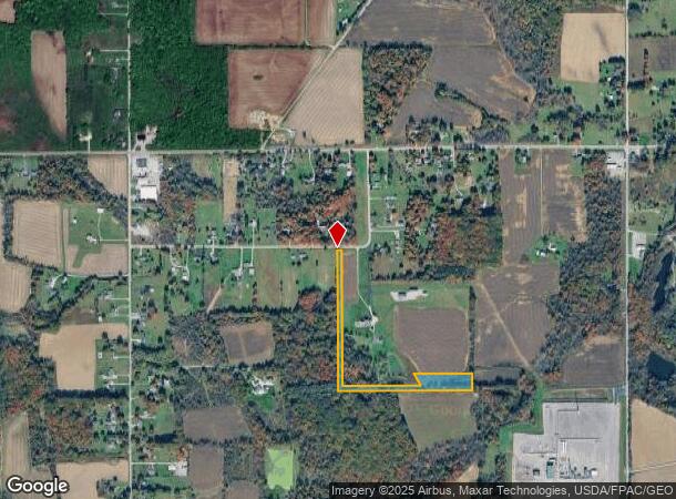 6465 Metz Rd, New Middletown, OH Parcel Map