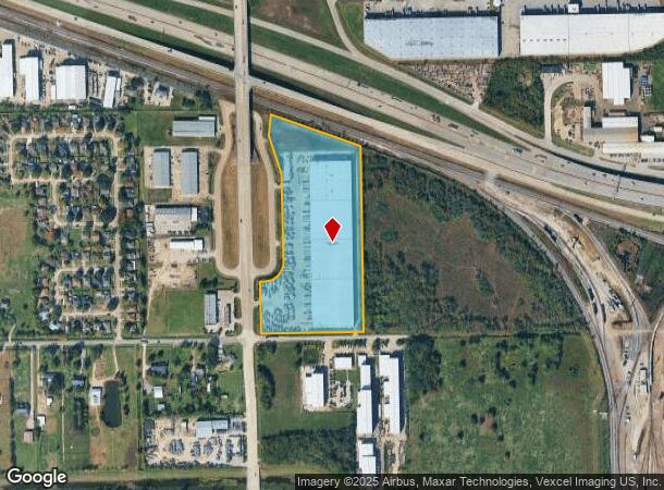  1445 Sens Rd, La Porte, TX Parcel Map