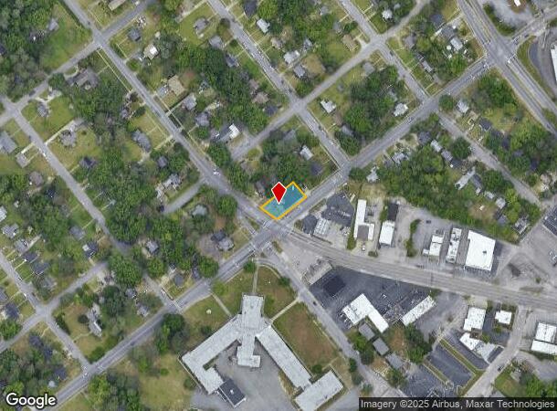  1889 S Sycamore St, Petersburg, VA Parcel Map