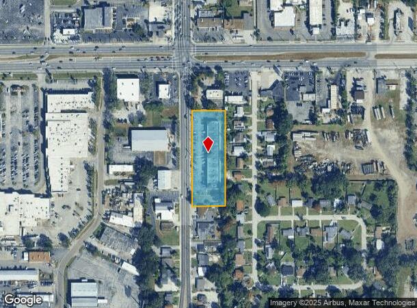 639 N Pine Hills Rd, Orlando, FL Parcel Map