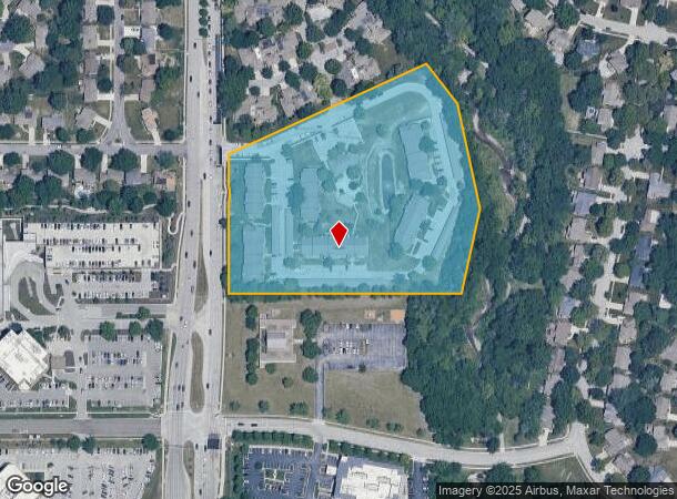  11701 W 105Th St, Overland Park, KS Parcel Map